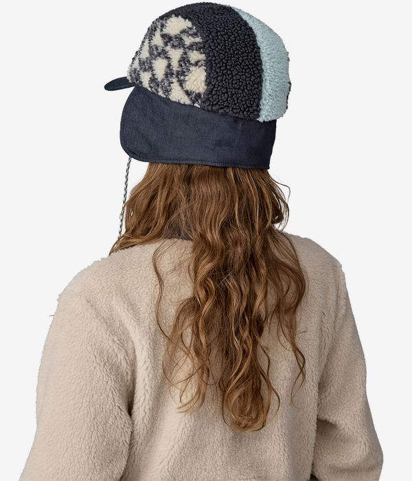 Patagonia Range Earflap Gorra (synched flight small natural)