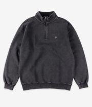 Volcom Single Stone 1/4-Zip Sweater (light acid black)