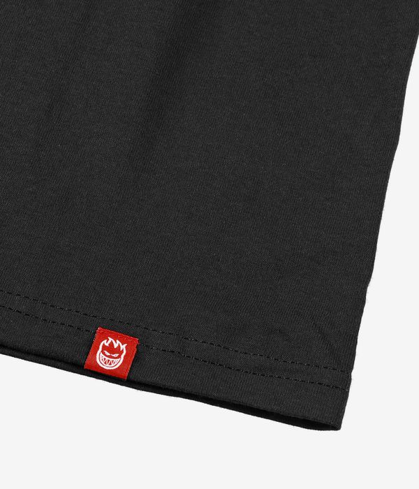 Spitfire Pentagram Drip Camiseta (black red white)