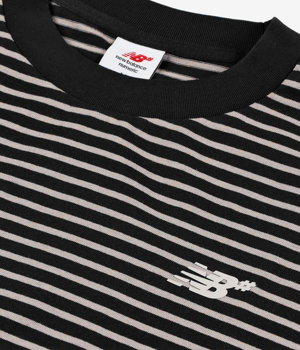 New Balance Numeric Thin Stripe T-Shirt (black)