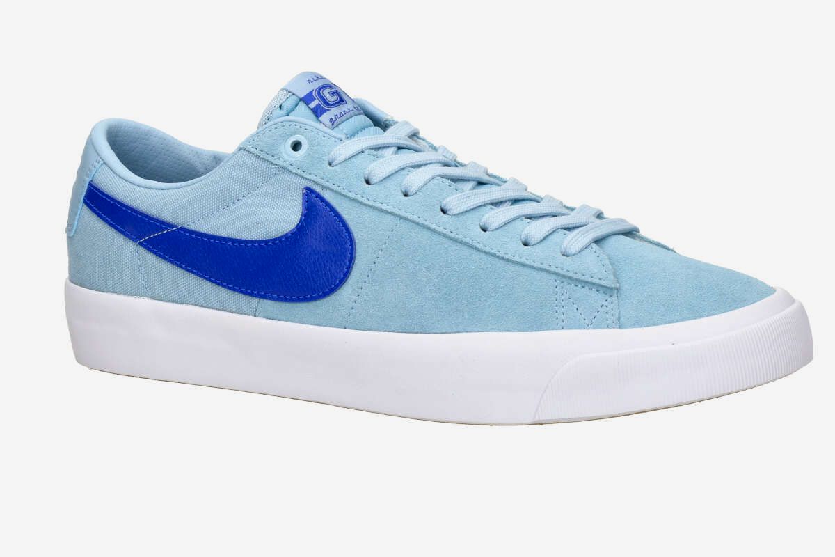 Shop Nike SB Zoom Blazer Low Pro GT Shoes (boarder blue racer blue 