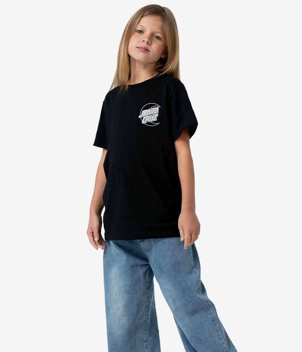 Santa Cruz Imprint Moon Dot T-Shirt kids (black)
