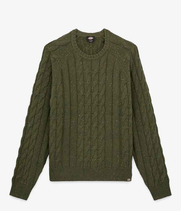 Dickies Vanleer Cable Felpa (military gr)