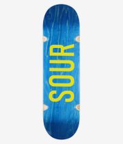 SOUR SOLUTION Sour Army Wheel Wells 8.6" Skateboard Deck (blue)