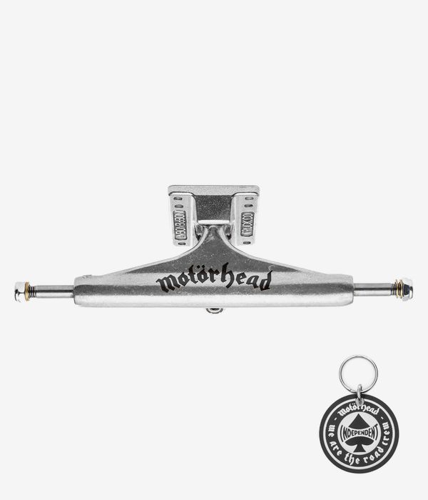 Independent x Motörhead 169 Stage 11 Hollow Truck (silver) 9.125"
