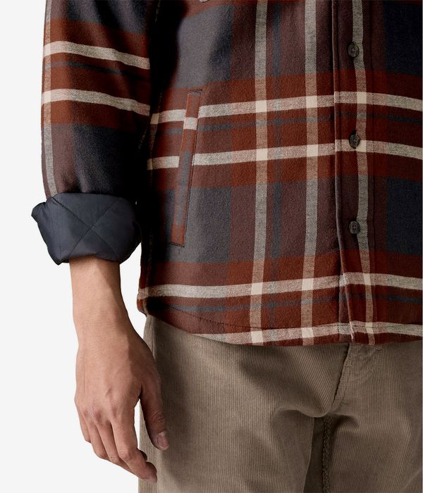 Patagonia LW Insulated Fjord Flannel Jas (ashore ink black)