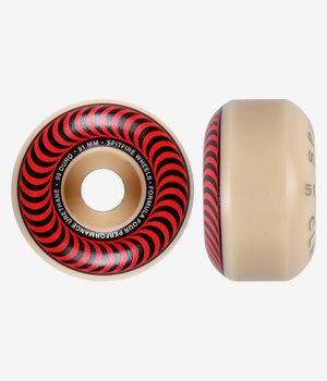 Spitfire Formula Four Classic Roues (white red) 51 mm 99A 4 Pack