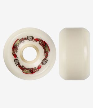 Powell-Peralta Dragons Ratbone II Symmetrical Narrow Ride Wheels (offwhite) 58 mm 93A 4 Pack