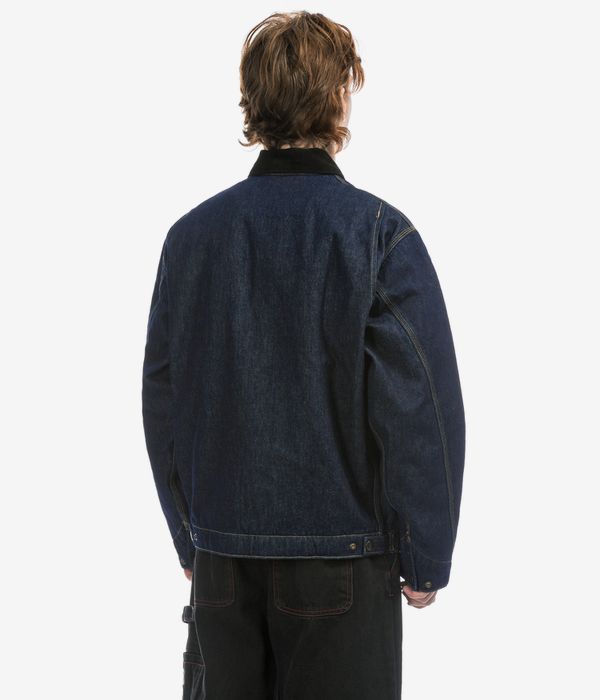 Carhartt WIP OG Detroit Smith Veste (blue black rinsed)