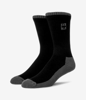 SK8DLX Square Socks US 6-13 (black)