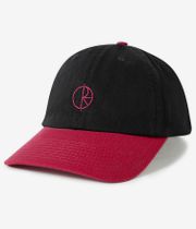 Polar Sai Stroke Logo 6 Panel Casquette (black redcurrant)