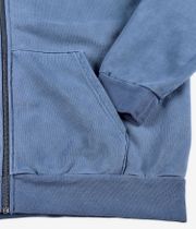 Obey Lowercase Pigment Zip-Hoodie (pigment coronet blue)