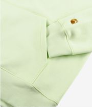 Carhartt WIP Chase sweat à capuche (air green gold)