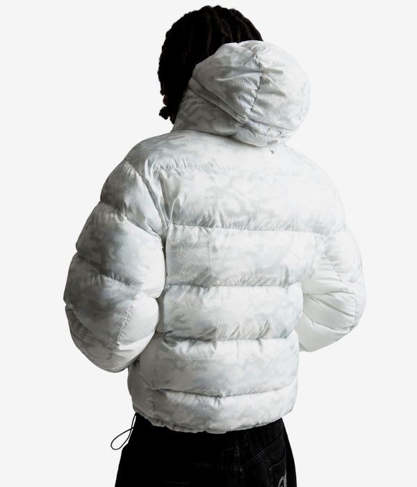 Wasted Paris Digicamo Reversible Puffer Jas (camo white black)