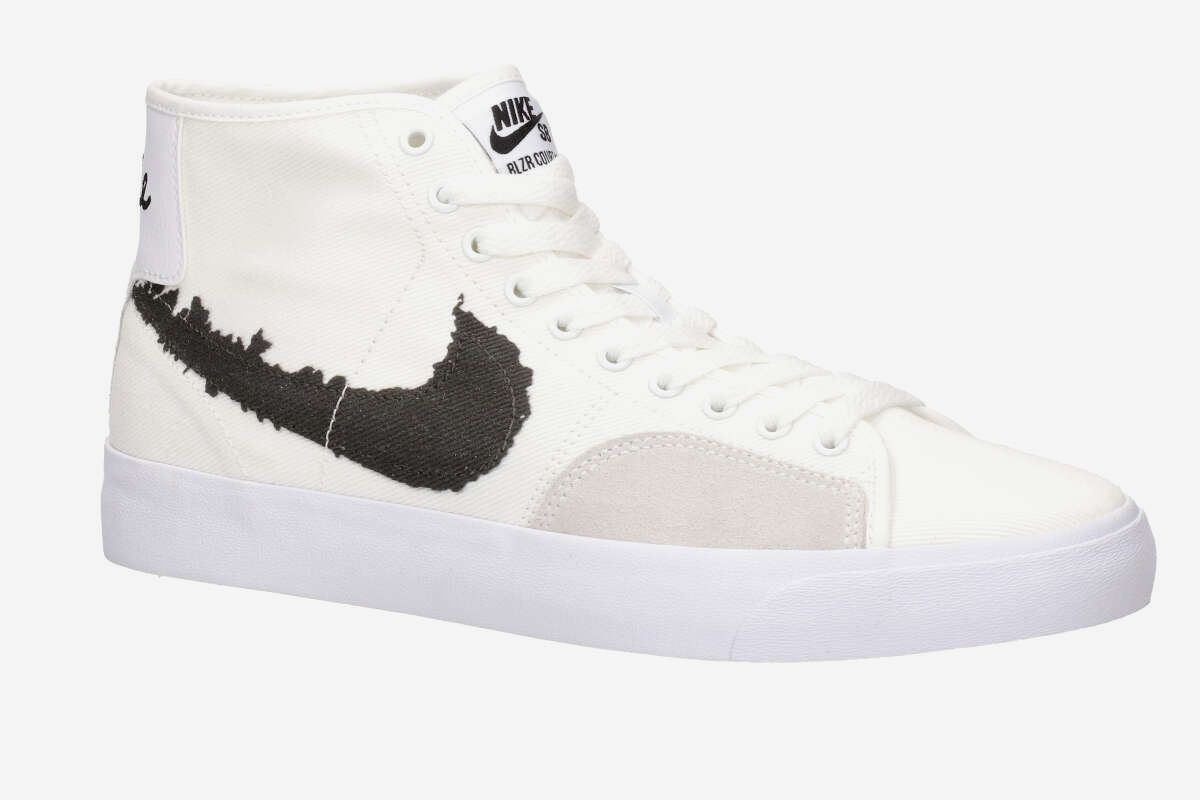 Nike SB BLZR Court Mid Premium Schoen (white black)