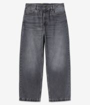 Carhartt WIP Brandon Pant Cotton Smith Jeans (black marble used wash)