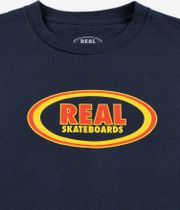 Real Oval T-Shirt (true navy red)