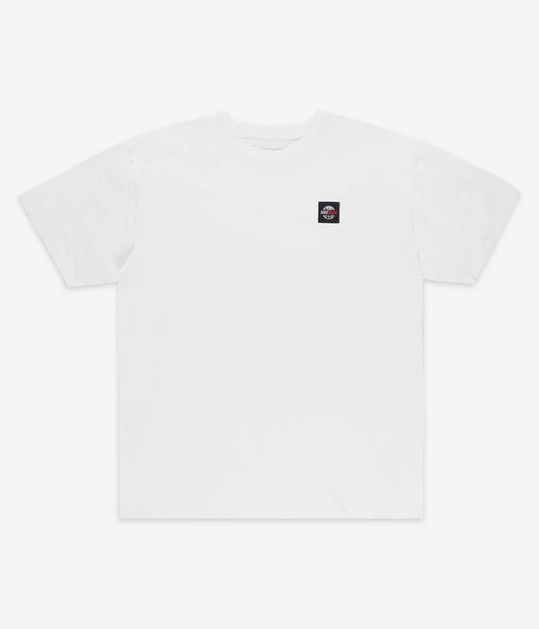 skatedeluxe World Patch Organic T-Shirty (white)