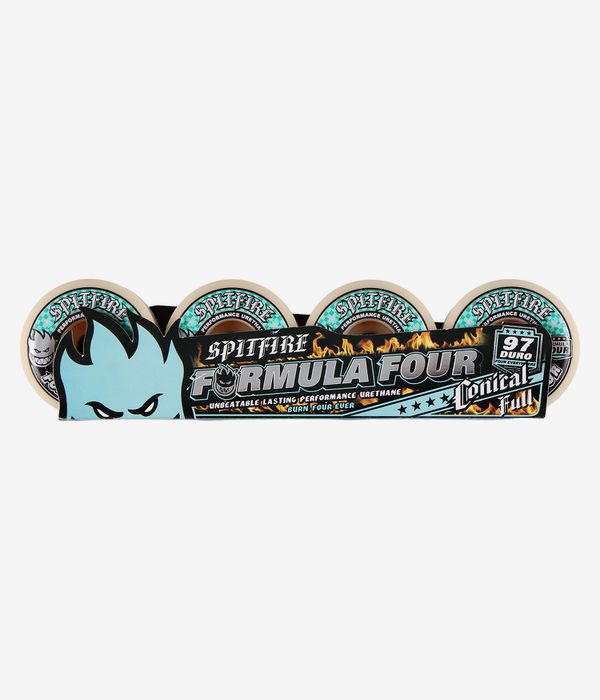 Spitfire Formula Four Conical Full Roues (natural) 54 mm 97A 4 Pack