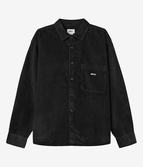 Obey Bigwig Dean Denim Chemise (faded black)