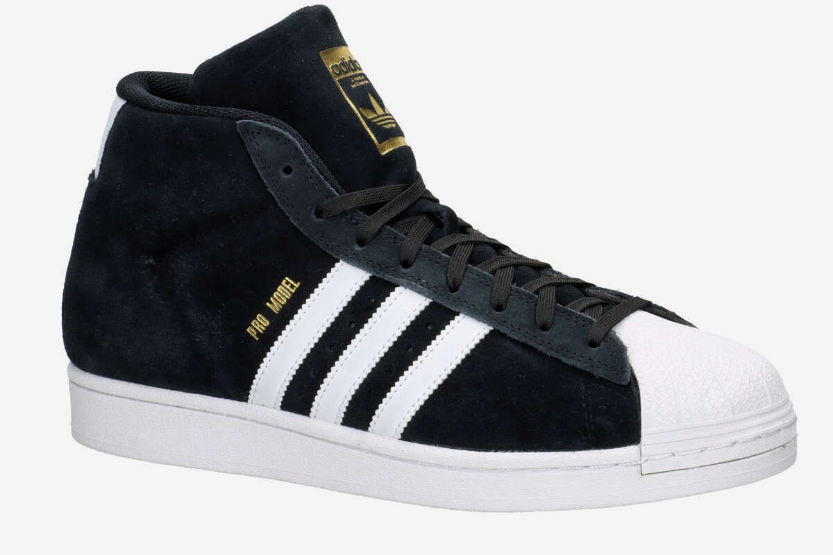 adidas Skateboarding Pro Model ADV Schoen (core black white white gold)