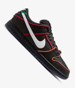 Nike SB x Bronx Girls Skate Dunk Low Pro Buty (black white challange red total)