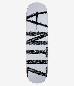 Antiz Big Script 8.125" Skateboard Deck (full white)
