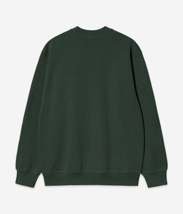 Carhartt WIP Basic Sweatshirt (dark scarab palisander)