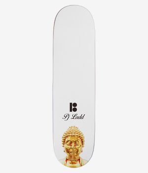 Plan B Ladd Gold 8" Skateboard Deck (white)