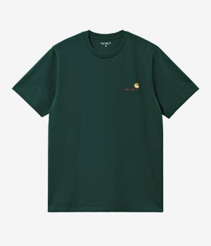 Carhartt WIP American Script Organic T-Shirt (conifer)