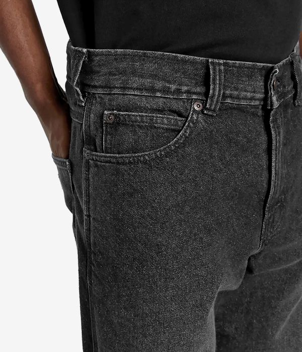Dickies 954 Relaxed Straight Work Jeans (black wash faded)