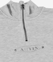 Antix Simplex Half Zip Sweatshirt (heather white)