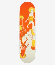 Krooked Worrest Up Down Twin Tail Slick 8.3" Planche de skateboard (orange)
