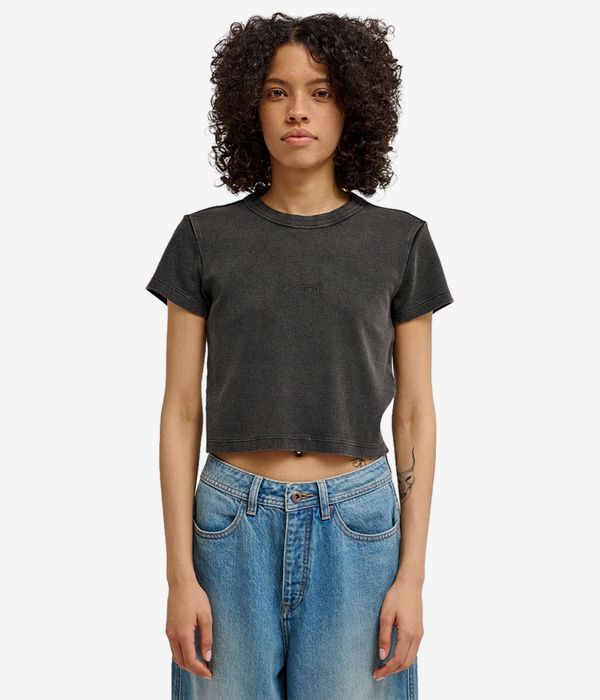 Element Lowcase Crop T-Shirt women (off black)