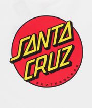 Santa Cruz Classic Dot Chest Camiseta de manga larga (white)