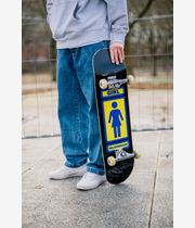 skatedeluxe x Girl 93 Til 8.5" Skateboard Deck (red)