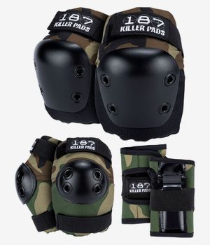 187 Killer Pads Protection Junior Protection-Set kids (camo)