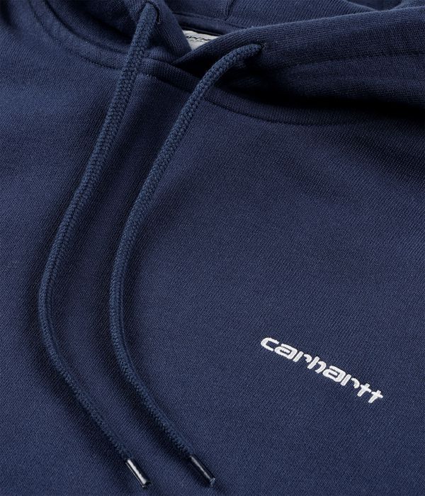 Carhartt WIP Script Embroidery Hoodie (jupiter white)