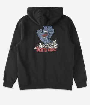 Santa Cruz Kendall Grid Hand Centre Hoodie (black)