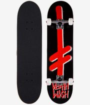 Deathwish Gang Logo 8" Complete-Skateboard (black red)