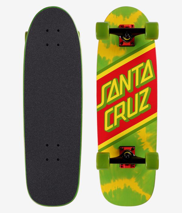 Santa Cruz Rasta Tie Dye 8.79" Cruiser (multi)