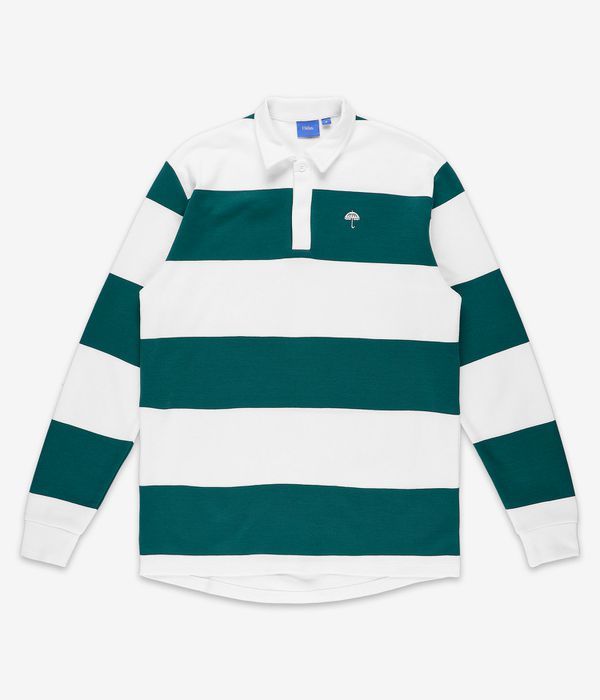 Hélas Yard LS Polo Longsleeve (white green)