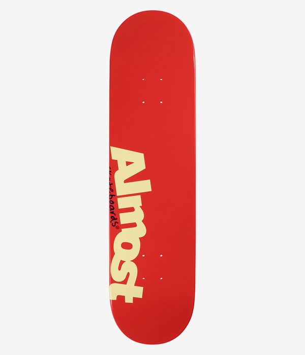 Almost Most 8" Skateboard Deck (red)
