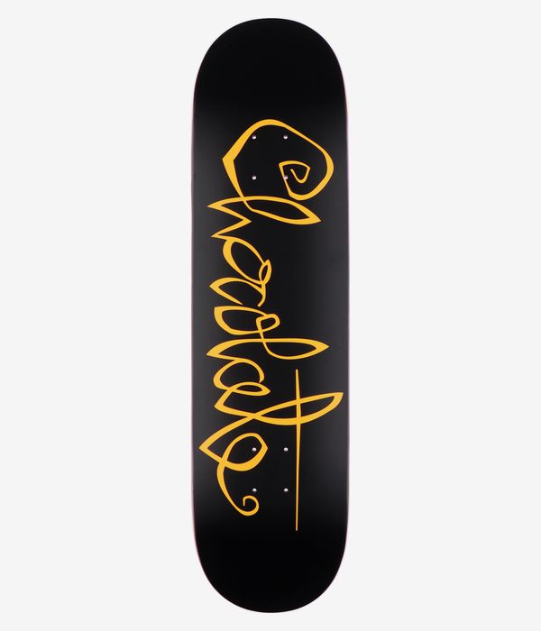 Chocolate Fernandez OG Script Twin Tip 8.25" Skateboard Deck (black)