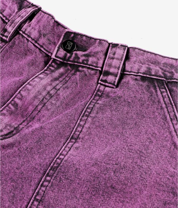 Poetic Collective Painter Denim Jeans (purple acid wash denim)