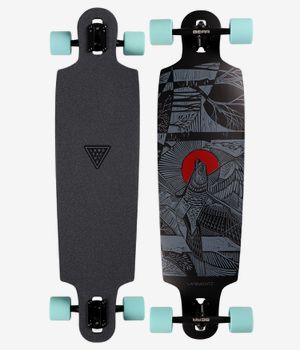 Landyachtz Drop Cat 38" (96,5cm) Longboard completo (seeker black)