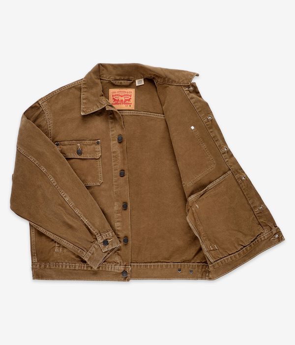 Shop Levi s Sunrise Trucker Jacket dark ginger online skatedeluxe
