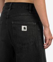 Carhartt WIP W' Brandon Pant Smith Broeken women (black stone washed)