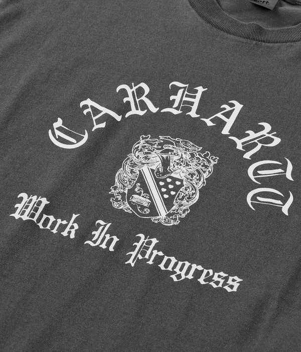 Carhartt WIP Coat Of Arms T-Shirt (black garment dyed)
