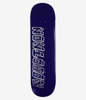 Robotron Boring Graphic 8.25" Skateboard Deck (purple)